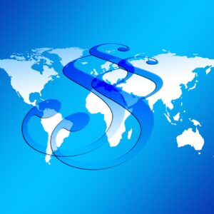 globe, continents, world